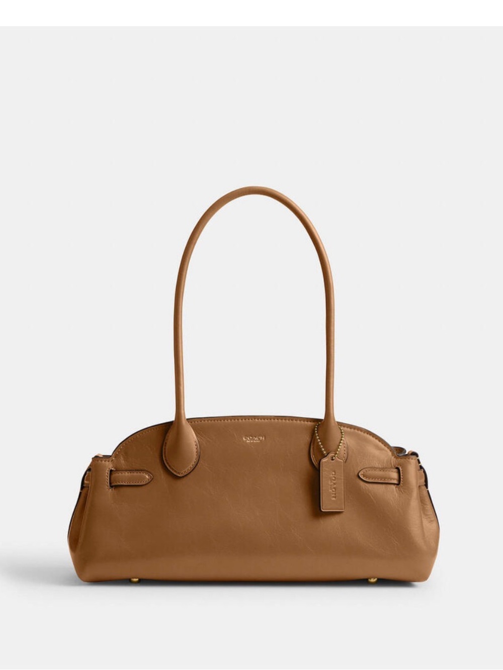 Coach empire 34 tan purse